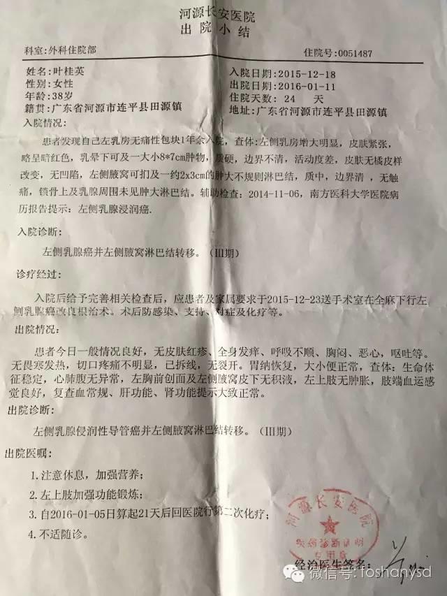 積極的人生態度+原始點調理，乳腺癌兩個月速愈