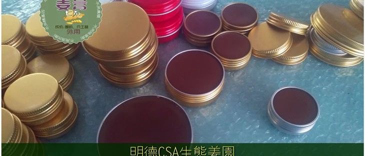 團購30克鋁盒姜膏 超細膩柔滑 便攜外治萬用膏大悲咒外傷燙燒傷凍瘡原始點外熱源-七不姜 生姜養生網-明德CSA生態姜園&明安農業